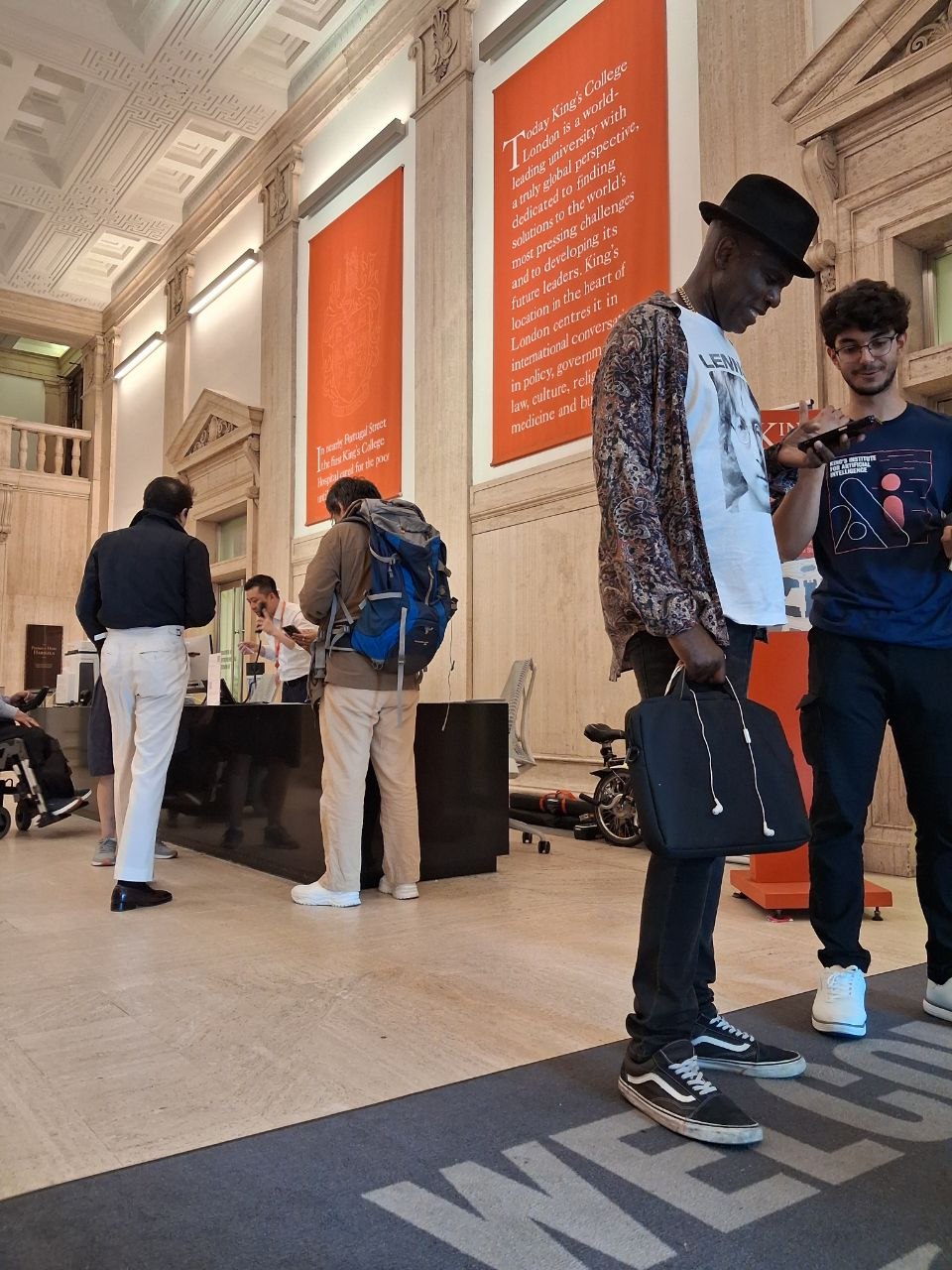 Veranstaltungsatmosphäre am King’s College London während der London Data Week 2026